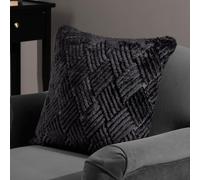 Paoletti Sonnet Cut Faux Fur Feather Rich Filled Cushion