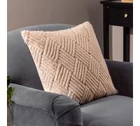 Paoletti Sonnet Cut Faux Fur Feather Rich Filled Cushion