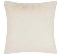 Paoletti Stanza Faux Fur Cushion Cover, Ecru