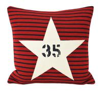 Paoletti Star Sign Striped Cushion Cover