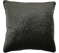 Paoletti Stella Cushion Cover, Black, 45 x 45cm