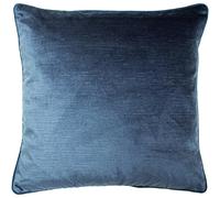 Paoletti Stella Cushion Cover - Navy - One Size - Navy - 100% Polyester