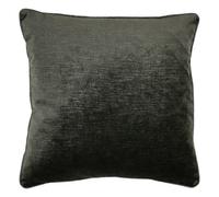 Paoletti Stella Cushion Cover, Black, 45 x 45cm