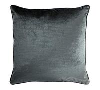 Paoletti Stella Polyester Filled Cushion, Graphite, 45 x 45cm