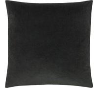 Paoletti Sunningdale Feather Filled Cushion, Charcoal, 50 x 50cm