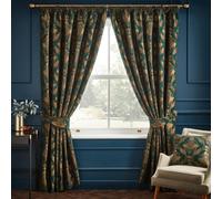 Paoletti Shiraz Pencil Pleat Curtains,168 x 183cm