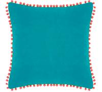 Paoletti Velvet Pompom Cushions