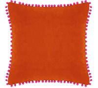 Paoletti Velvet Pompom Cushions