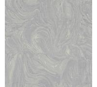 Paoletti Vinyl Wallpaper - Grey - One Size - Grey
