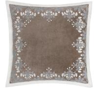 Paoletti Winter Bloom Embroidered Feather Rich Cushion