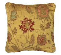 Paoletti Zurich Large Floral Jacquard Feather Rich Filled Cushion