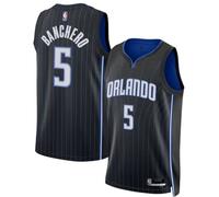 Paolo Banchero Orlando Magic NBA Kids Youth 8-20 Black Icon Edition Swingman Jersey, Black, 10-12