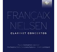 PAOLO BELTRAMINI OR - FRANCAIX NIELSEN CLARINET CO - CD - C4z