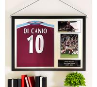 Paolo Di Canio Signed West Ham United Shirt - Framed