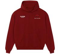 Paolo Maldini Milan Logo Men's Hoodie - Red / 2XL