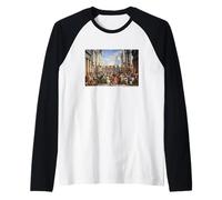 Paolo Veronese The Wedding at Cana Raglan Baseball Tee