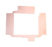 Paopaoldm GPU Radiator Memory Heatsink Copper Miner 3080ti 3090 3090ti GPU Down 15-40 Degree Thermal Pad Replacement Gpu Copper Heat Sink