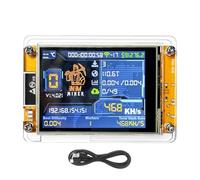 Paopeeik NMMiner NerdMiner V2 468KH/S BTC Solo Lottery Miner ESP32 2.8 Inch Smart Display Bitcoin Crypto Lottery Miner