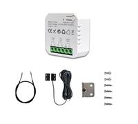 Paopeeik Tuya Smart Life WiFi Garage Door Opener Controller with Sensor App Remote Control Fit for Home,UK Plug Easy to Use