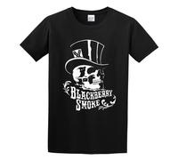 paosijie Man's T-Shirt BlackBerry Smoke S-3XL Black Black L
