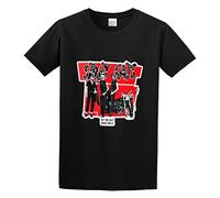 paosijie Man's T-Shirt Stray Cats Stray Cats Concert Poster S-3XL Black Black XXL