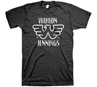 paosijie Waylon Jennings Est. 1973 T-Shirt Black M