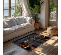 PAOSYTQQ The gamepad rug is amazing! The living room, bedroom, and game room are non-slip and dirt-resistant, machine washable, super worry-free 90x150cm