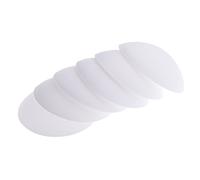 Paowsietiviity 3 Pairs Push Up Bra Pads Inserts Sponge Breast Enhancers Swimwear White