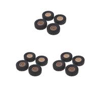 Paowsietiviity 3 set 4 Pieces Wheel Rim Tire Tyre for RC 1/16 Crawler Car WPL B14 B16 B24 C14 C24 B36