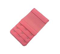 Paowsietiviity Extension Strap Bra Extenders Breathable 3 Rows 3 Hooks Brassiere Clips Back Replacement for Intimates watermelon red