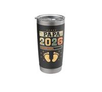Papa 2026, Expecting Dad to Be, Future Father Stainless Steel Insulated Tumbler