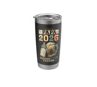 Papa 2026 Loading, Fatherhood, Expecting Dad, Father to Be Stainless Steel Insulated Tumbler