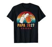 Papa 2027 Daddy Baby Reveal Going to Be A Dad T-Shirt