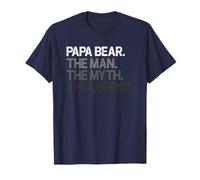 Papa Bear Man The Myth Legend T-Shirt