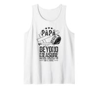 Papa Beyond Measure Funny Husband BBQ Tank Top