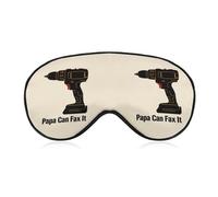 Papa Can Fix It Sleep Mask Lightweight Blindfold Eye Mask with Adjustable Strap for Men Women