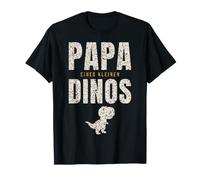 Papa Eines Kleinen Dinos Vater Sohn Kind Dinosaurier T-Shirt