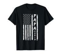Papa est 2013 Matching Nana Best Mama US American Flag Dad T-Shirt