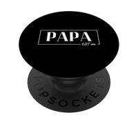 Papa EST 2026: Father 2026 - The Daddy Father's Day Birth Father PopSockets Adhesive PopGrip