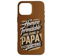 Papa exceptionnel - idée cadeau pour un père formidable Case for iPhone 16 Pro Max