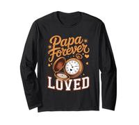 Papa Forever Loved Grandfather Cherished Long Sleeve T-Shirt