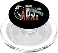 Papa Husband DJ Legend Disc Jockey Mixer Father's Day PopSockets PopGrip for MagSafe