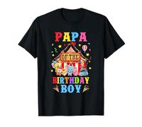 Papa Of The Birthday For Boy Circus Carnival Theme Party T-Shirt