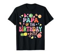 Papa of The Birthday Girl Fruit Bday Tropical Theme Party T-Shirt