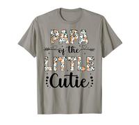 Papa of The Little Cutie Orange 1st Birthday Party T-Shirt