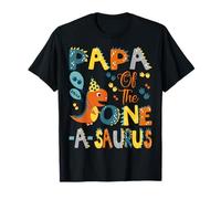 Papa Of The One-A-Saurus 1St Birthday Dinosaur Party T-Shirt