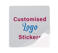 Papa Prints® Custom Made Personalised Labels (51 mm) Waterproof Glossy Stickers for Parties