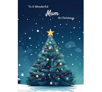 Papa Prints® Mommy Christmas Card (130 x 180 mm), Merry Christmas, Envelope Included