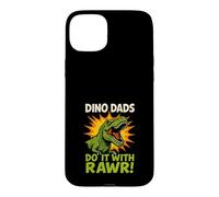 Papa-Rex Mode Activated Funny Dino Dad Gift T-Rex Case for iPhone 15 Plus