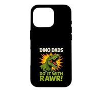 Papa-Rex Mode Activated Funny Dino Dad Gift T-Rex Case for iPhone 16 Pro